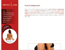 Tablet Screenshot of institutline.com